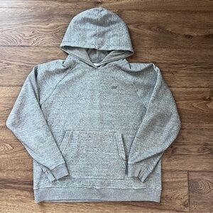 Fabletics Mens Heathered Grey Hoodie Large EUC